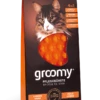 GROOMY® Pflegebürste Für langes Katzenhaar, Orange