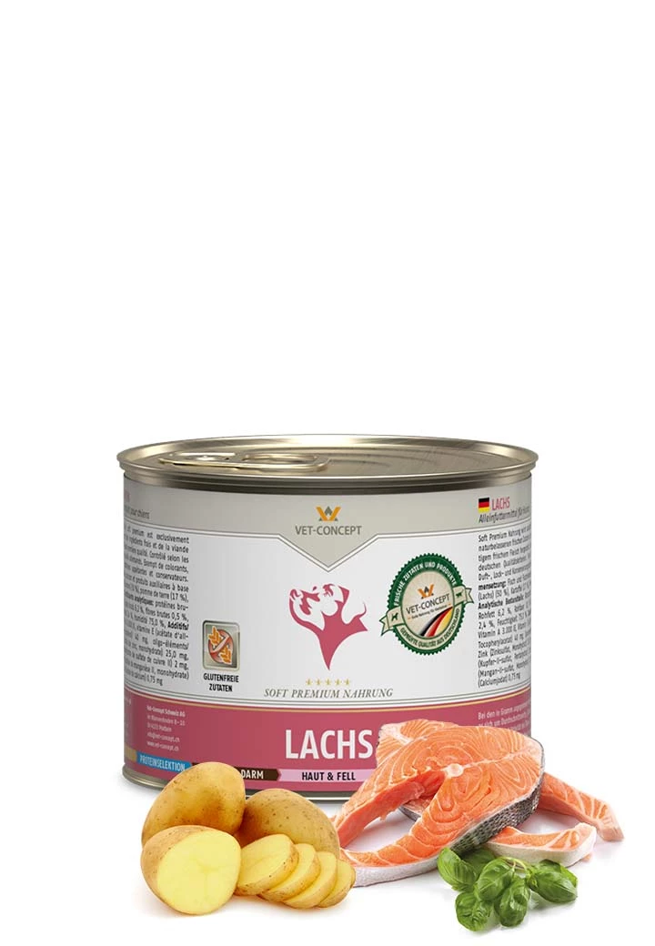 Hundemenü Lachs 1 Hundemenü Lachs