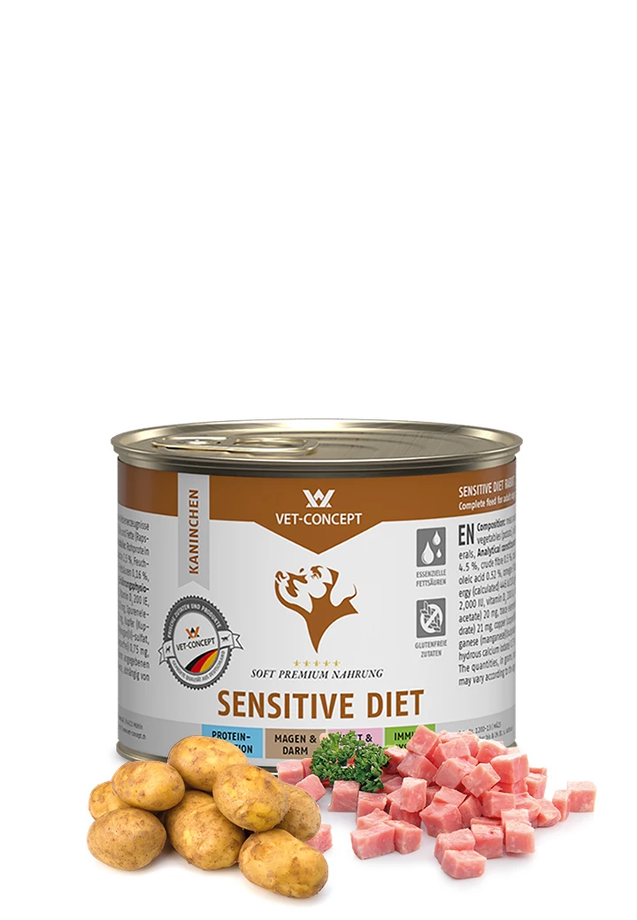 Hundemenü Sensitive Diet Kaninchen 1 Hundemenü Sensitive Diet Kaninchen