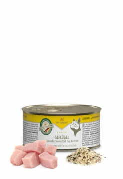 Katzenmenü Geflügel