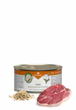 Katzenmenü Lamm