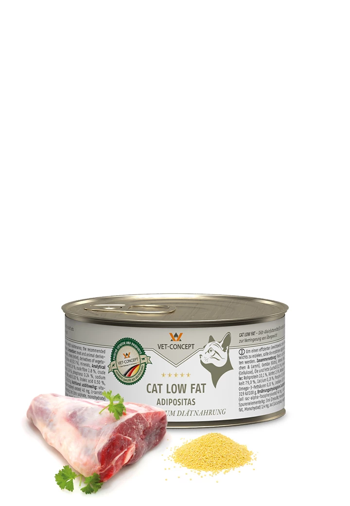 Katzenmenü Low Fat 1 Katzenmenü Low Fat