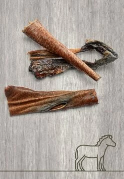 Pferdehaut Mit Fell, 200g