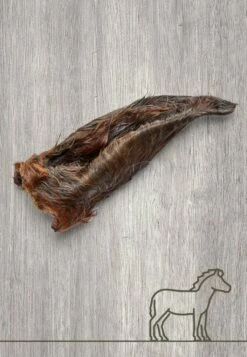 Pferdeohren Mit Fell, 3 Stk.