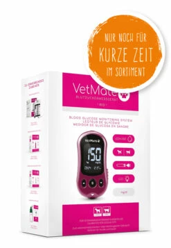 VetMate Blutzuckermessgerät (Messeinheit In Mg)