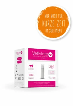 VetMate Sicherheitslanzetten Katze 26G 1.6 Mm, 100 Stk.