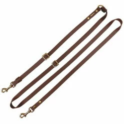 Niggeloh Biothane Umhängeleine NOBLE Braun